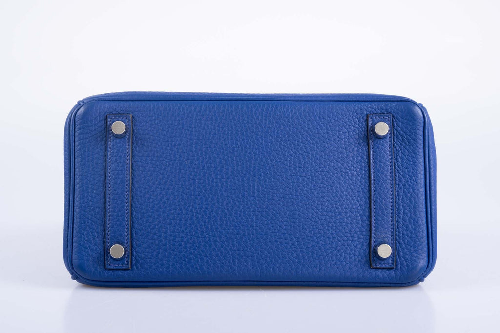 Hermès Birkin 25 Blue Electric Togo Palladium Hardware
