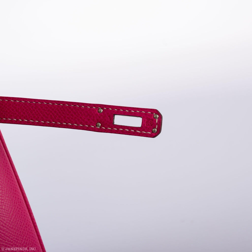 Hermès Birkin 25 Candy Collection Rose Tyrien Epsom Palladium Hardware - Q, Square