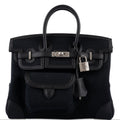 Hermès Birkin 25 Cargo Caban Toile Goéland and Swift Palladium Hardware