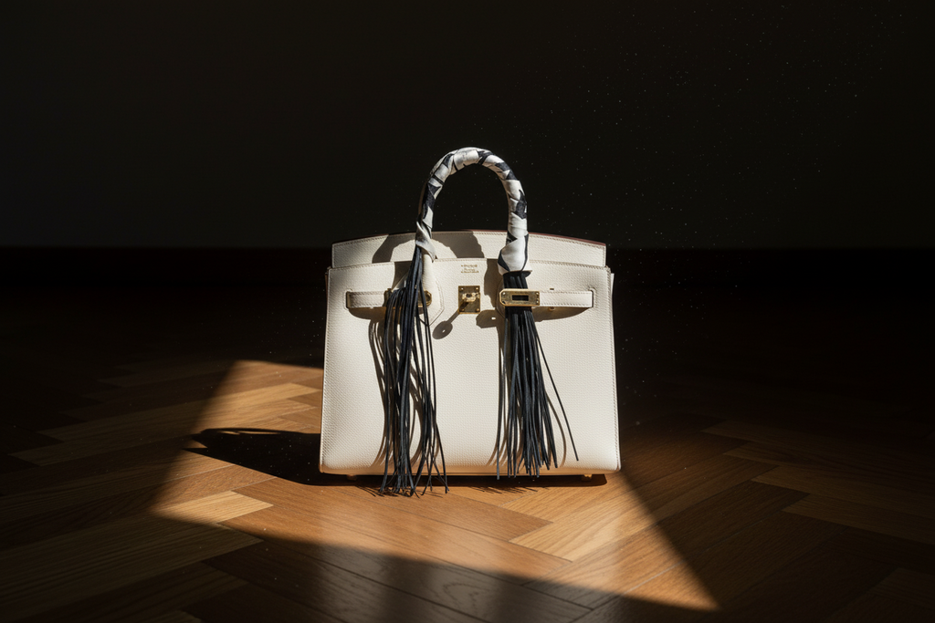 Hermès Birkin 25 Sellier Craie Epsom Gold Hardware