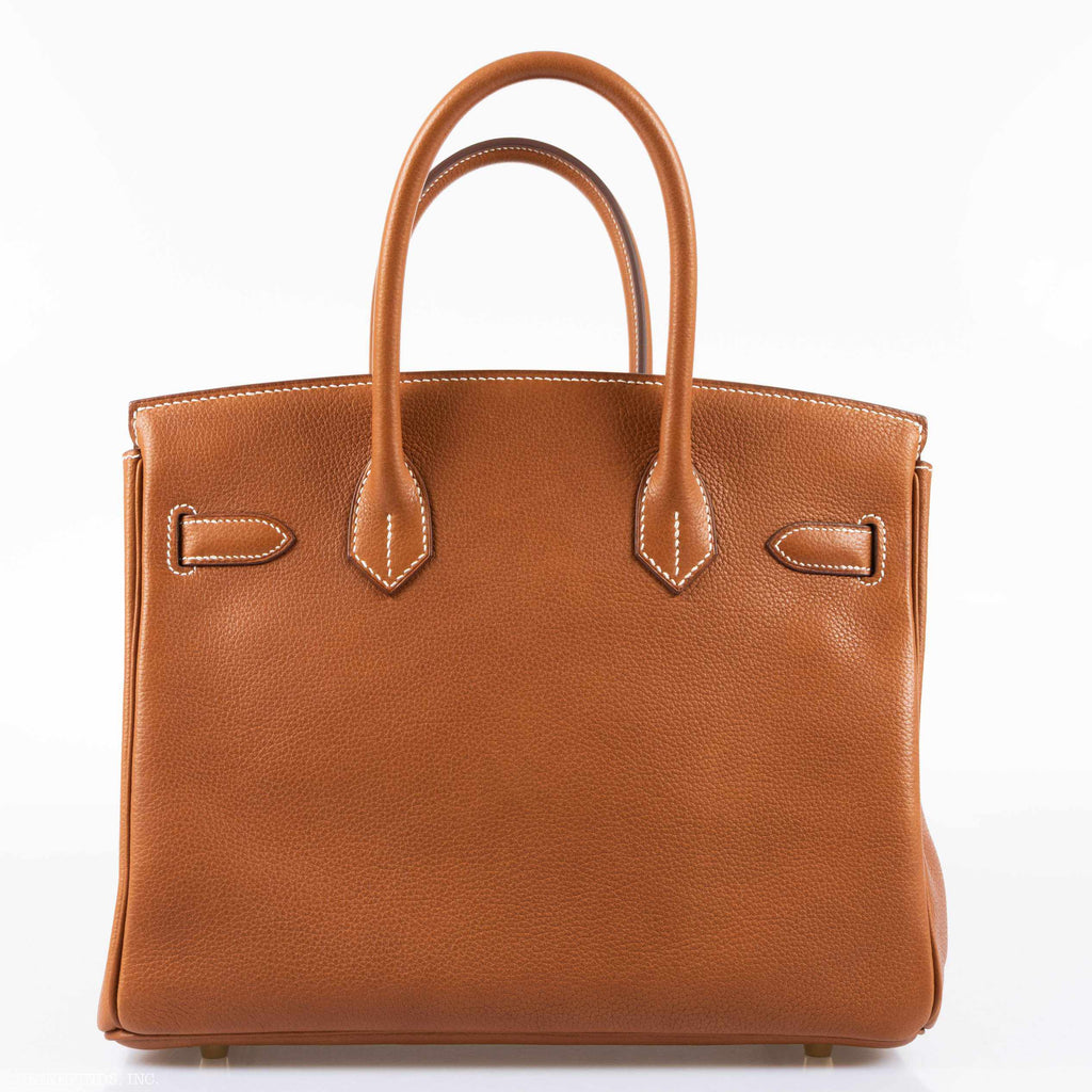Hermès Birkin 30 Barenia Faubourg Gold Hardware