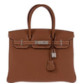 Hermès Birkin 30 Gold Togo Palladium Hardware