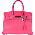 Hermès Birkin 30 Rose Extreme Togo Palladium Hardware