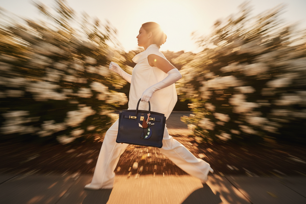 Hermès Birkin 35 Bleu Marine Ardennes Gold Hardware