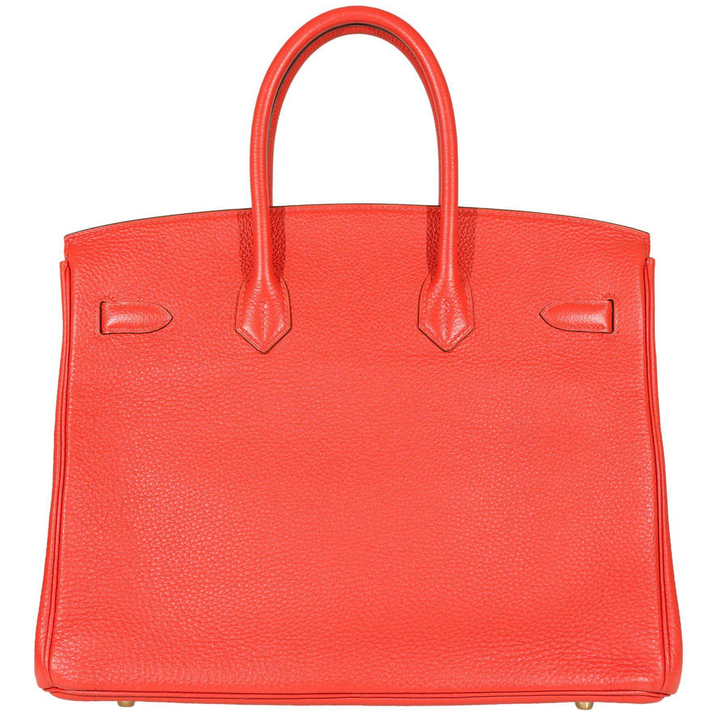 Hermès Birkin 35 Capucine Togo leather Gold Hardware - 2011, O Square