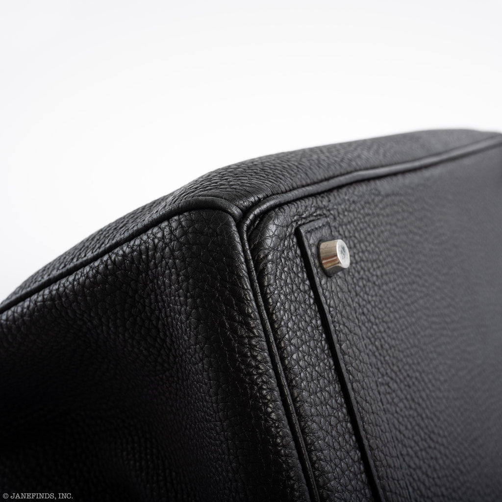 Hermès Birkin 40 Black Togo leather Palladium Hardware