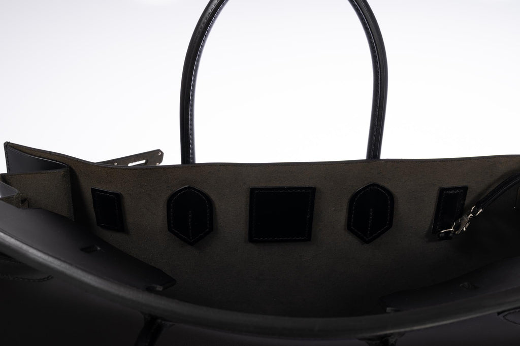 Hermès Birkin 40 Sellier Noir Vache Hunter Palladium Hardware