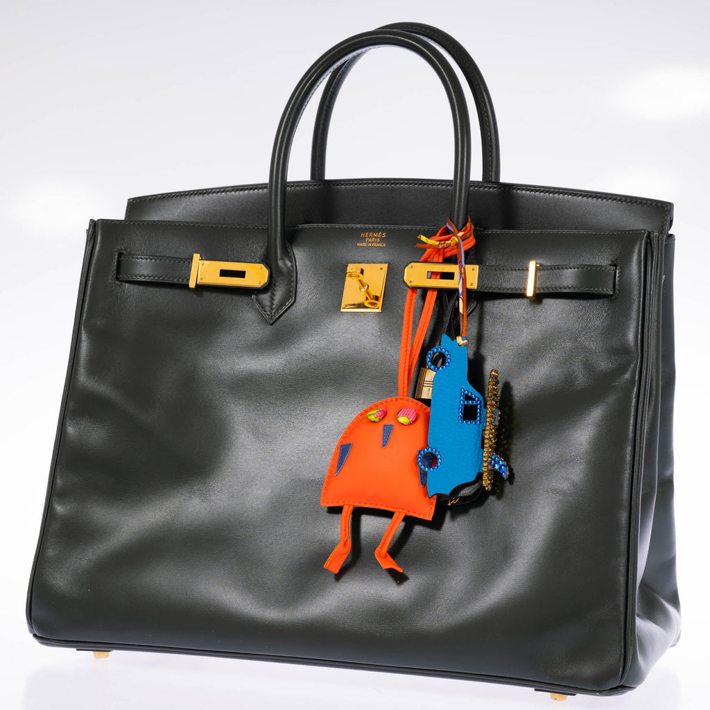 Hermès Birkin 40 Vert Anglais Box Calf Gold Hardware