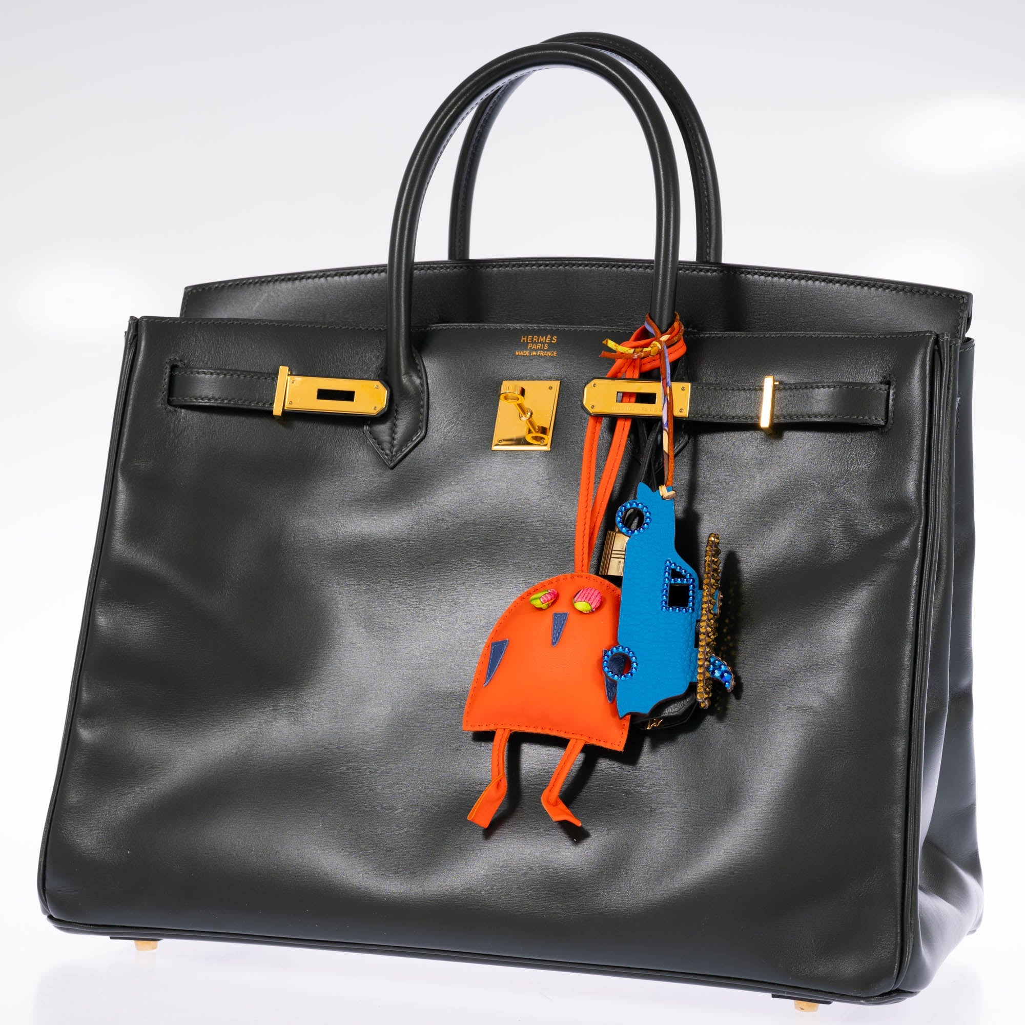 Hermès Birkin 40 Vert Anglais Box Calf Gold Hardware