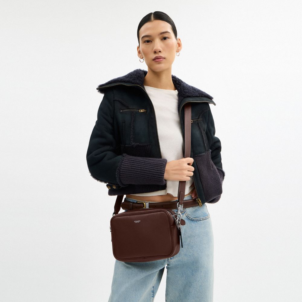 Coach Radio Camera Bag Maple