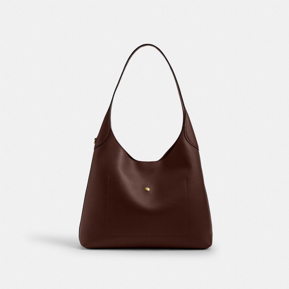 Coach Brooklyn Shoulder Bag 34 Brass Maple