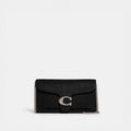 Coach Tabby Chain Clutch Silver Black