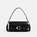 Coach Tabby Shoulder Bag 26 Silver Black