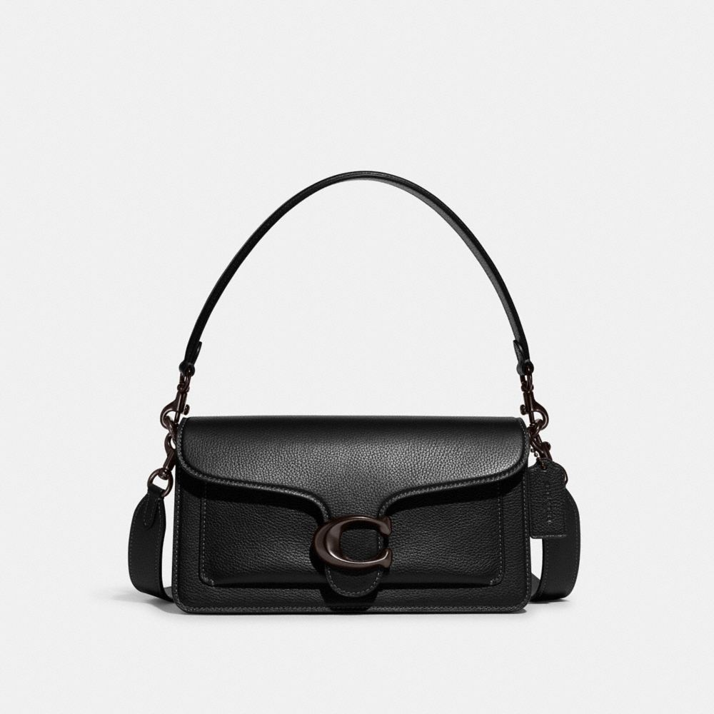 Coach Tabby Shoulder Bag 26 Pewter Black