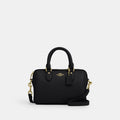 Coach Mini Rowan Crossbody Bag Gold Black