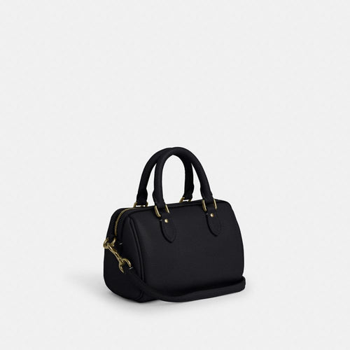 Coach Mini Rowan Crossbody Bag Gold Black